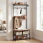 Freestanding 6 - Hook Coat Rack
