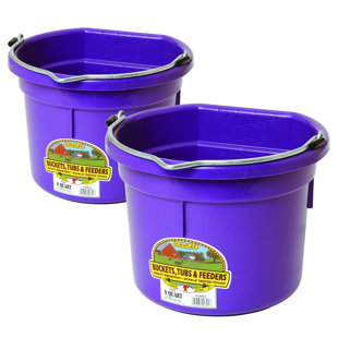 Little Giant 6.5 Gallon Plastic All-Purpose Tub Green