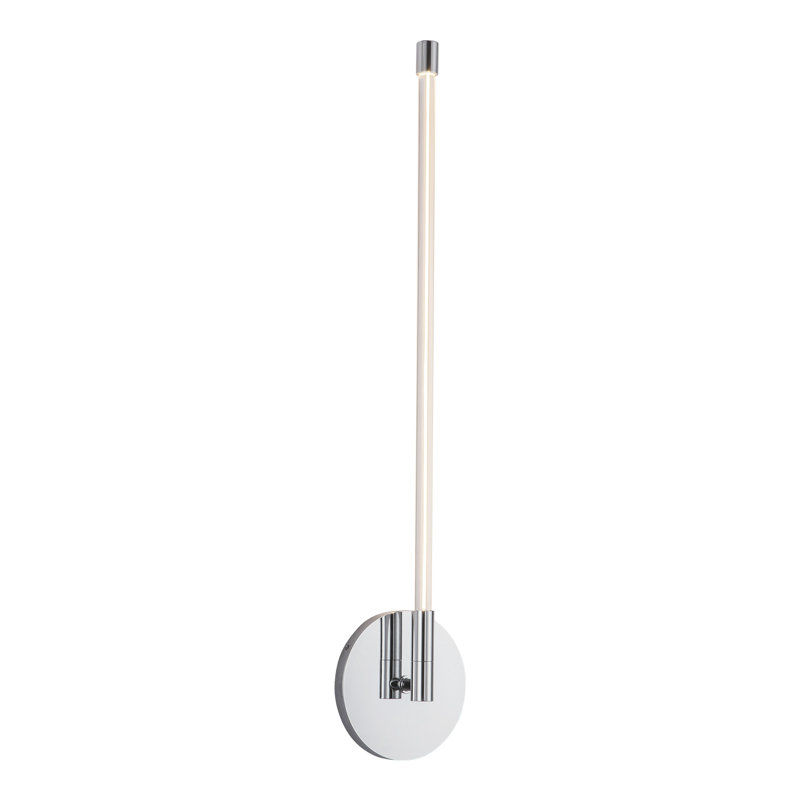 Motif 1 - Light LED Bath Sconce, Chrome, 22.5" H x 4.63" W x 1.75" D