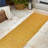 Arriaga Modern Minimalist Mingled Solid Yellow/Cream Indoor/Outdoor Rug-712492315