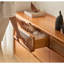 Table de buffet multifonctionnelle sur pied