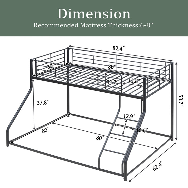 Akailah Kids Bunk Bed