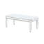 Table basse en verre sculpté rétro rectangulaire-1013210709