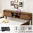 Pull Out 3-in-1 Convertible Sofa Bed With Storage And Sockets-1751916344