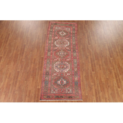 Tapis de couloir géométrique 4 x 10