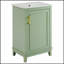 Petit meuble-lavabo moderne de 20 pouces avec lavabo en céramique, rangement spacieux et porte à fermeture en douceur pour espaces compacts-1499154124