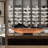 Brown+Black Free Form Solid Wood Decorative Object