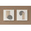 Superbes peintures décoratives sur toile (2 pièces) de 19,7 po x 19,7 po chacune | 100% toile avec cadres 100% bois | Parfait pour le décor du salon et de la chambre à coucher, ajoute élégance et style à tout espace-884635516