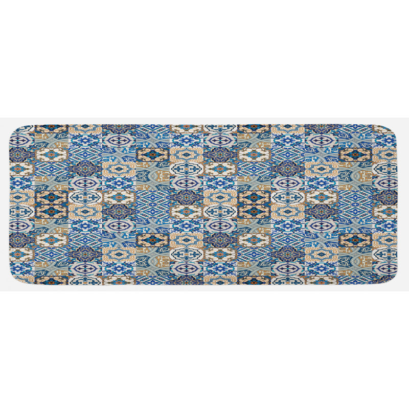 Eclectic Synthetic Kitchen Mat