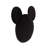 NoJo MickeyMouse Shaped Plush 3D Wall Decor