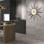 Roselea Metal Wall Clock