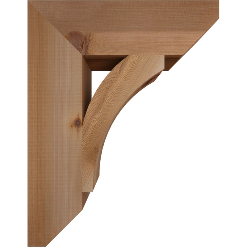 Support latté Thorton l 3 1/2 po x P 14 po x H 18 po, cèdre rouge de l'Ouest, Cèdre rouge, H 18 po x l 3,5 po x P 14 po