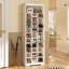 Armoire à chaussures 30 paires avec 31 casiers ouverts, étagère à chaussures verticale 11 niveaux avec tablettes réglables pour le vestibule, la chambre à coucher