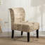 Fauteuil d'appoint contemporain sans accoudoirs