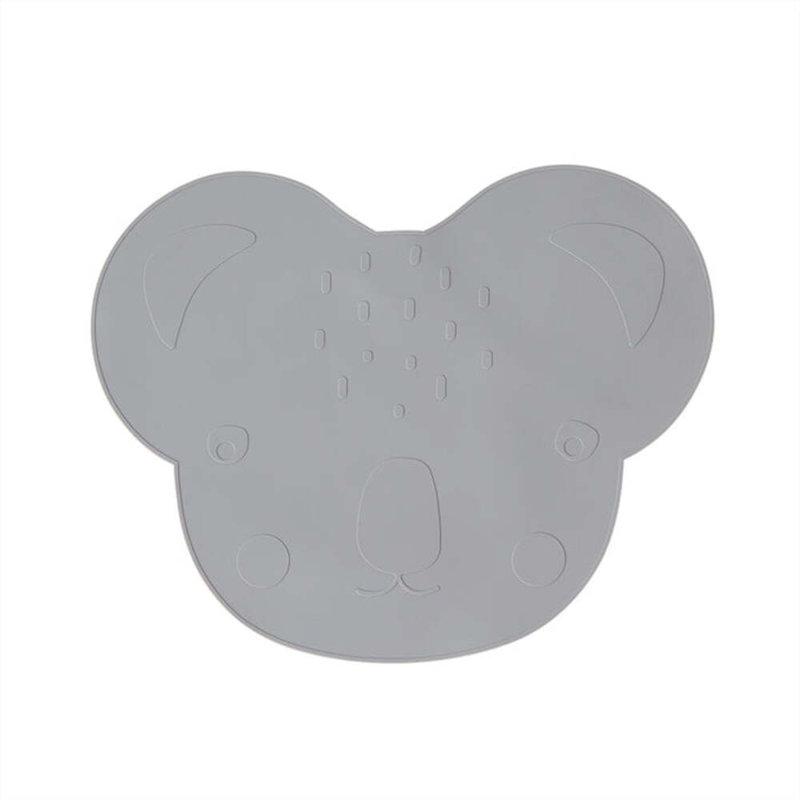 Silicone Novelty Placemat, Gray