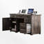 Bureau de direction Farmhouse avec station de charge, tiroir classeur, 4 tiroirs et armoire de rangement-141271368