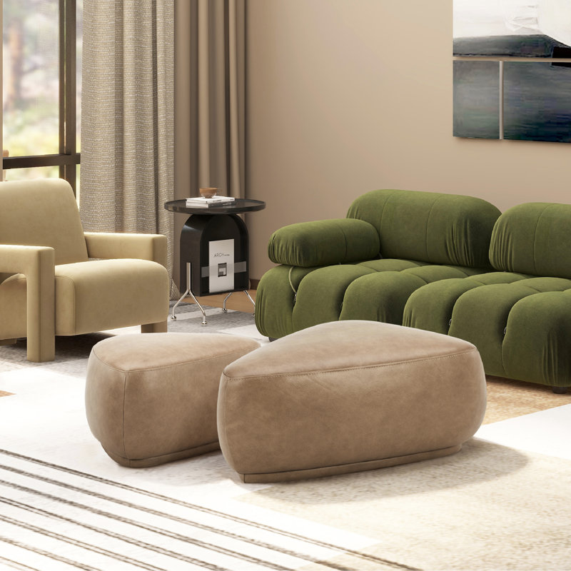 Britnae Upholstered Pouf