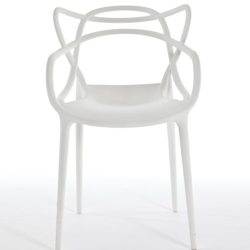Masters Arm Chair, White