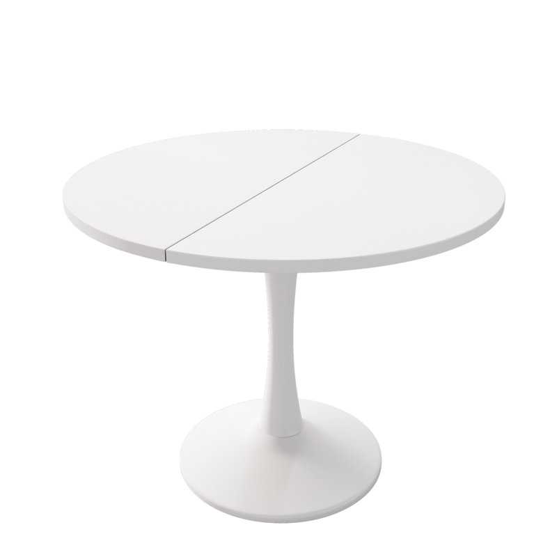 Extendable Dining Table, White