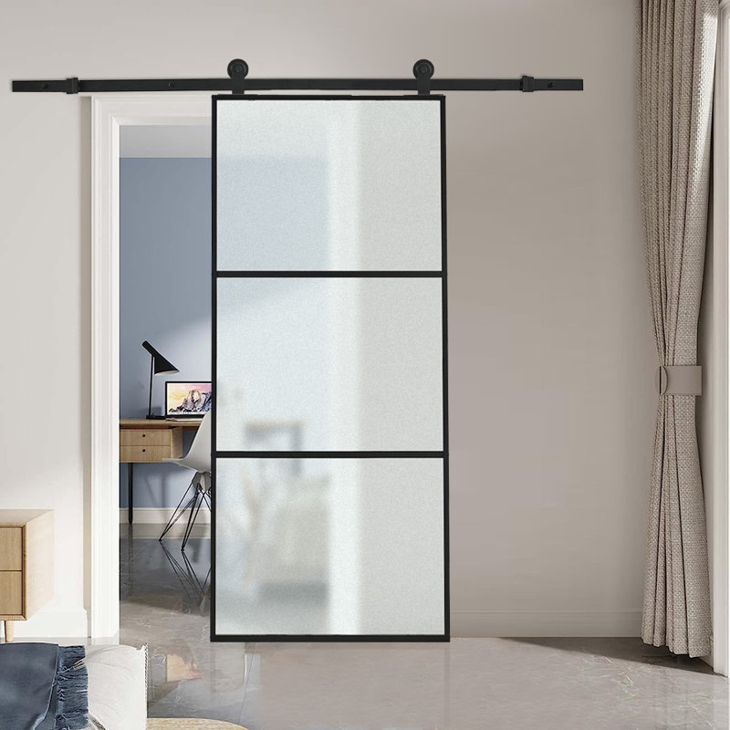 Glass Barn Door