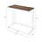 Tyrese Walnut & White Finish Writing Desk W/USB-1458194555