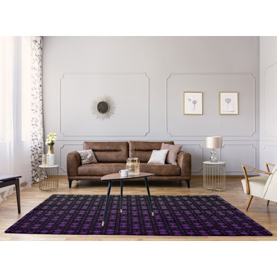 Chenille Geometric Indoor Rug