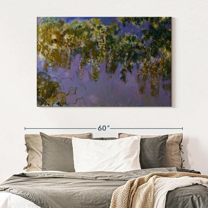 Wisterias, H 34 po x l 51 po