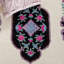 Tapis floral en laine touffeté à la main Dalayssa-590905202