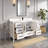 Difiore 60'' Single Bathroom Vanity with Quartz Top-1404310900