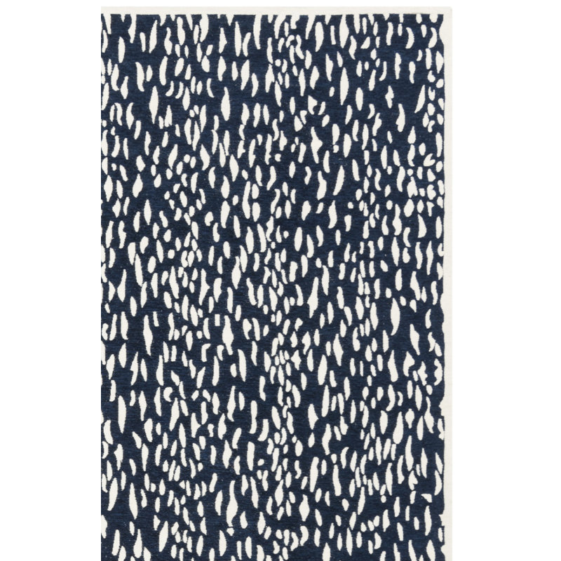 Ankit Hand Loomed Performance Abstract Rug, Rectangle 2'3" x 4'