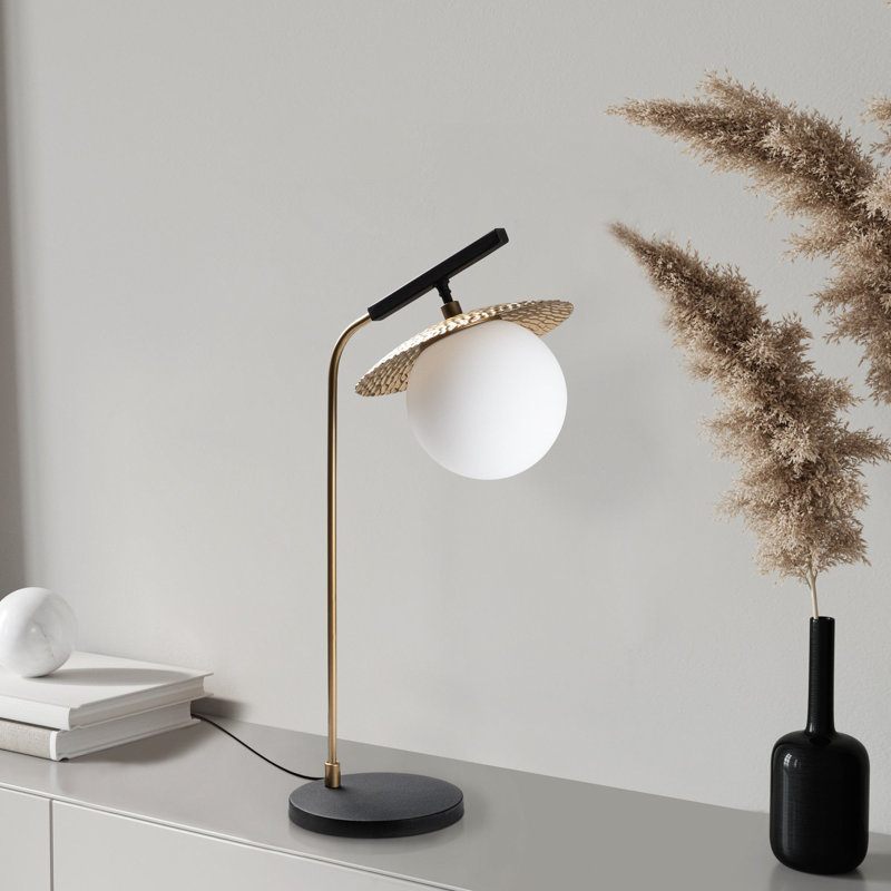 Table Lamp, Gold/Black