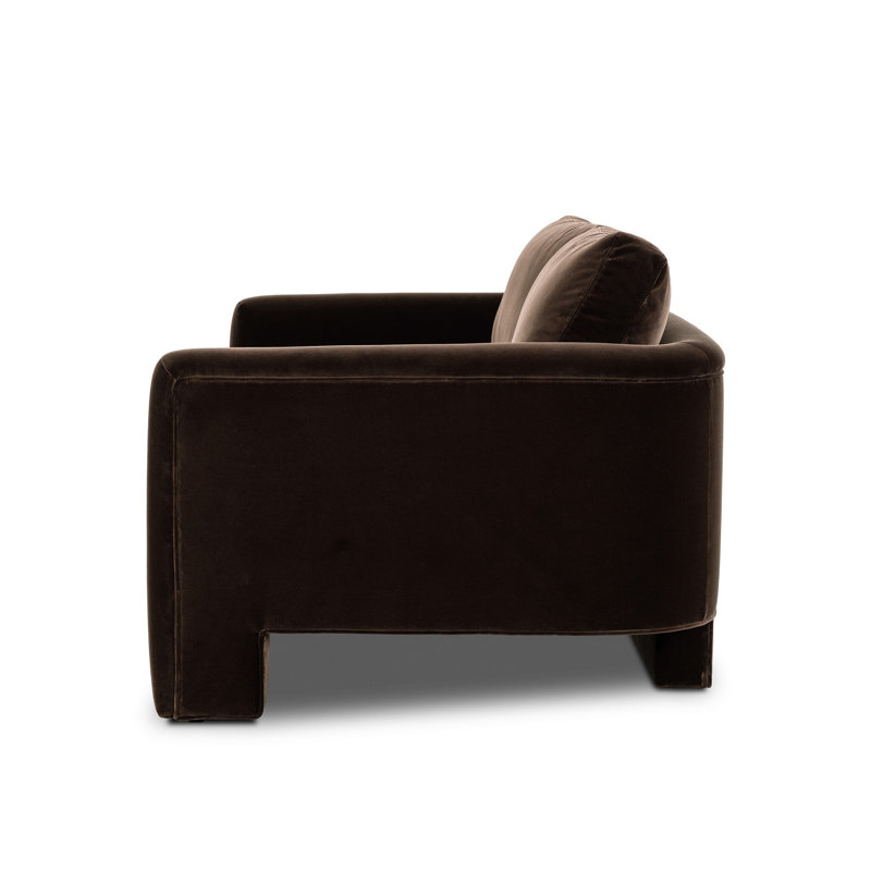 Katya Sofa, Surrey Cocoa, 33" W x 96.5" W x 39.75" D