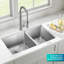 KRAUS Standart PRO™ Undermount 60/40 Double Bowl 16 Gauge Stainless Steel Kitchen Sink-98155509