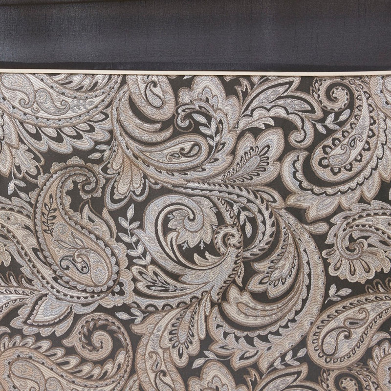 Rideau de douche jacquard, Gris