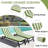 2PCS Set Outdoor Lounge Chair Cushion-1649849985