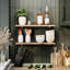 Tablettes flottantes en bois massif avec supports pour tuyaux-806642996-806642997