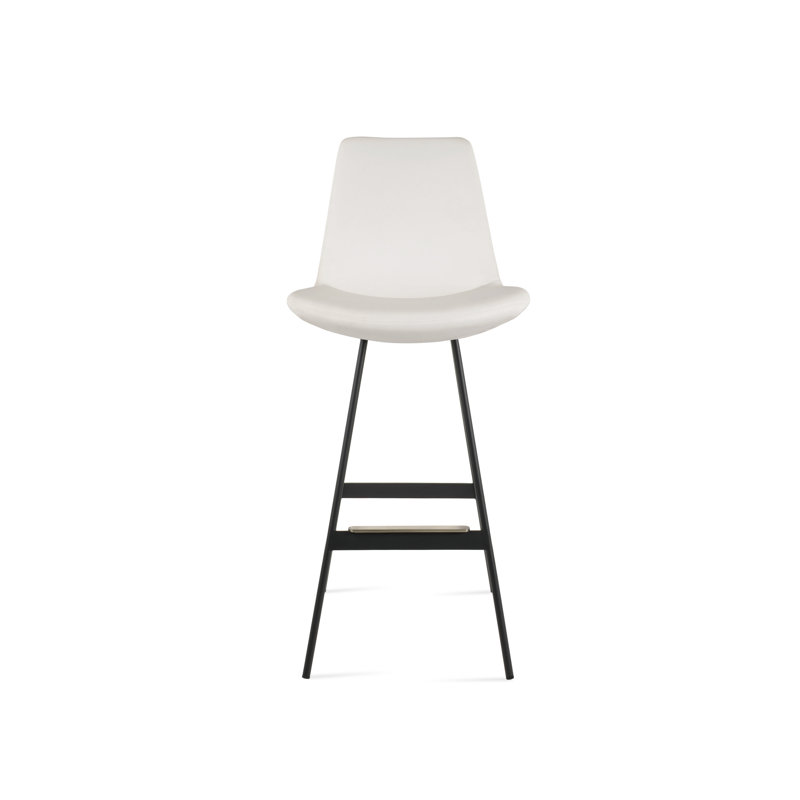 Eiffel Balat Stool, White, Black