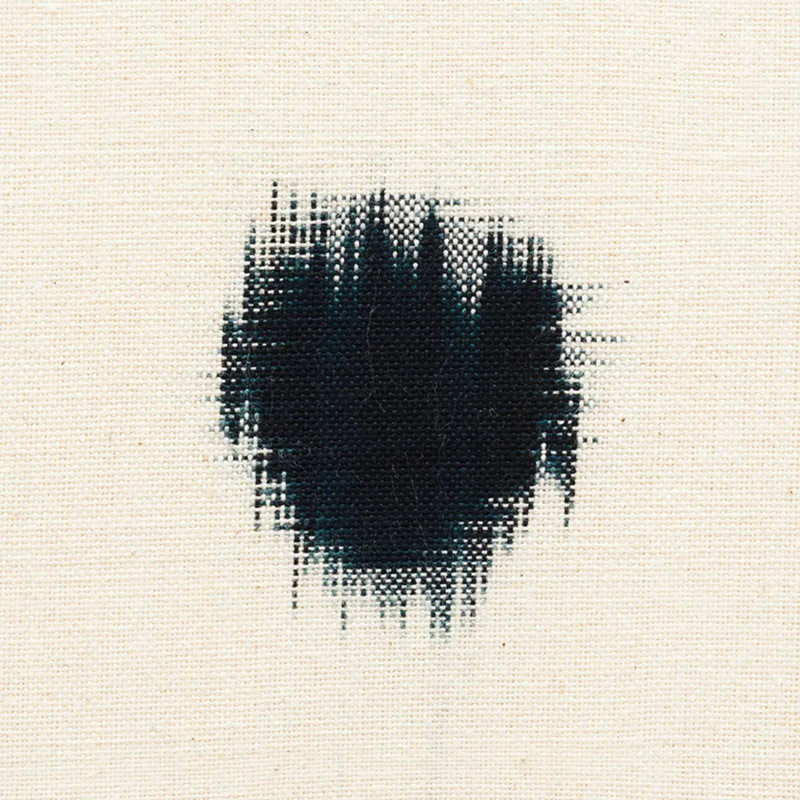 Sakuru Ikat Fabric, Black