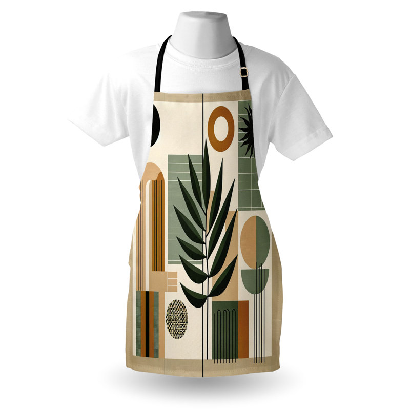 Geometric Bib Apron