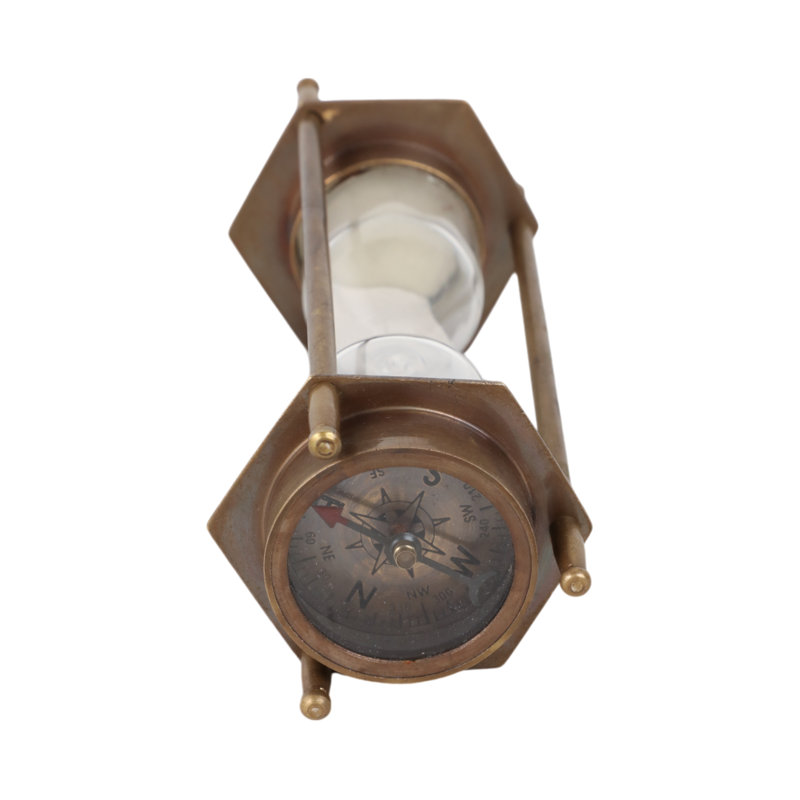 5" Hayes Brass Hourglass