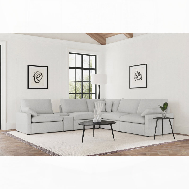 6-piece Modular Power Reclining Sectional Sofa