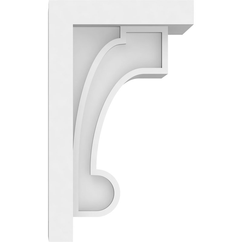 Corbeau en uréthane standard Signature, l 3 po x P 5 po x H 8 3/8 po, brun clair, H 8 po x l 3 po x P 5 po