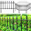 Outdoor Decorative Metal Garden Fence Panels Picket Design Anti-Rust Fencing Panels Animal Barrier-130056832-130125506