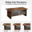 47" Rectangular Modern Solid Wood Coffee Table-1497779675