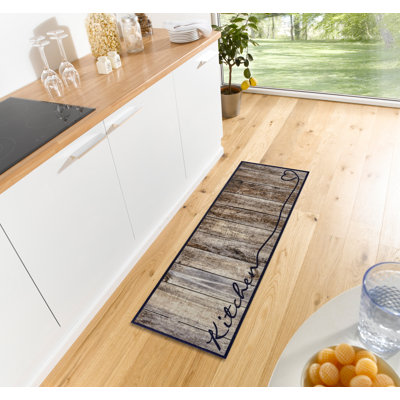 Machine Woven Brown/Black Rug