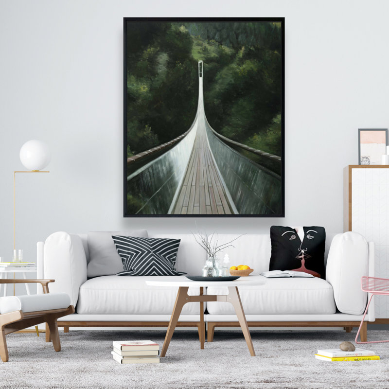 Steep Bridge Print On Canvas, H 60 po x l 48 po