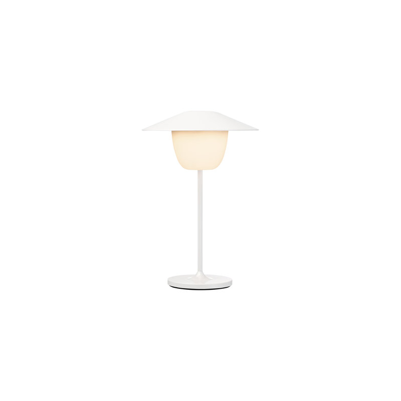 Ani Aluminum Buffet Lamp, White