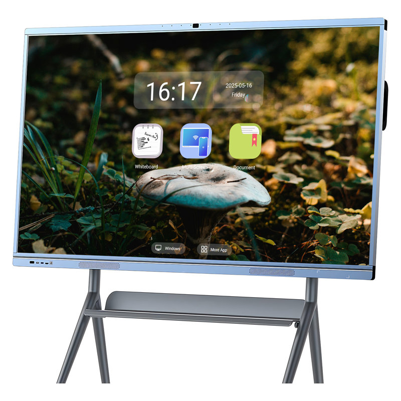 JYXCN Smart Board?Wireless 4K Interactive?Multi-Touch Whiteboard for Educational/Kids Learning for Group Activities?
