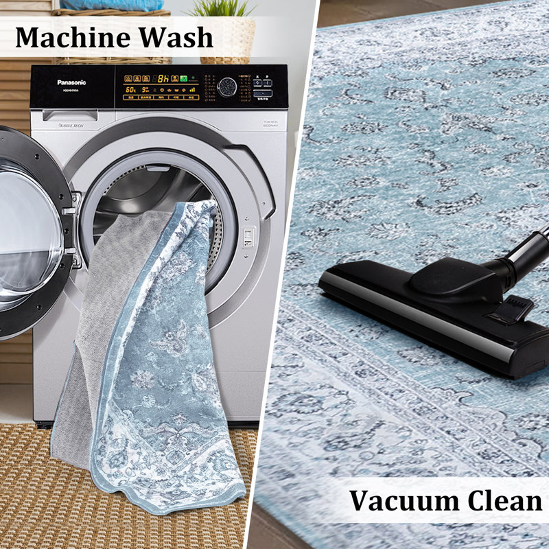 Charlton Home® Daquavius Machine Washable Oriental Rug | Wayfair