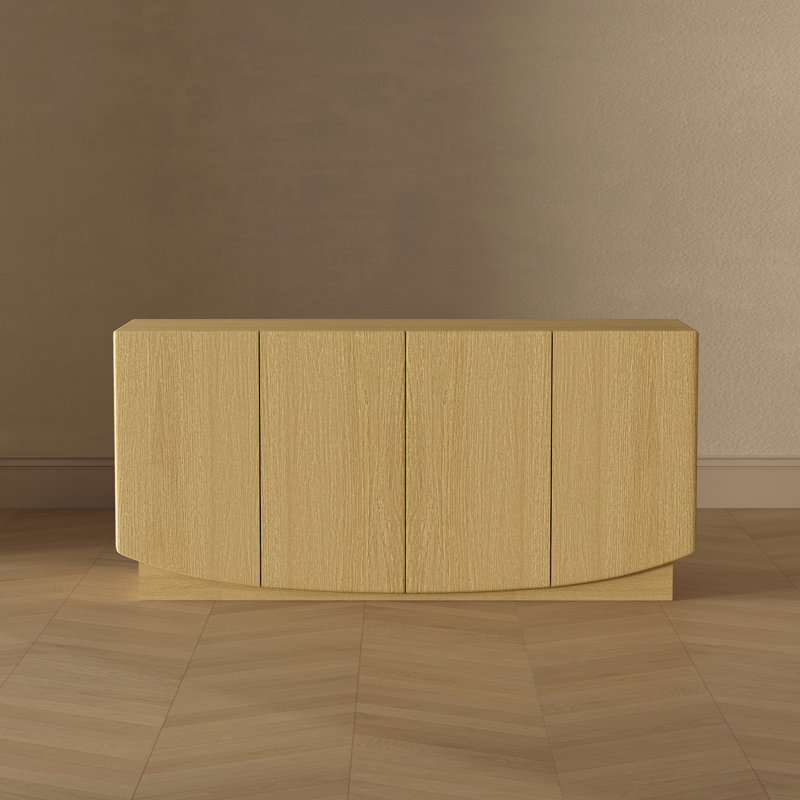 Buffet contemporain 4 portes Ardea, Chêne naturel